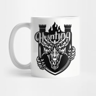 DnD Design Hunting Dragons Mug